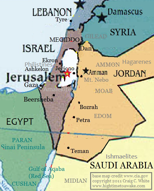 Jordan in Bible Prophecy